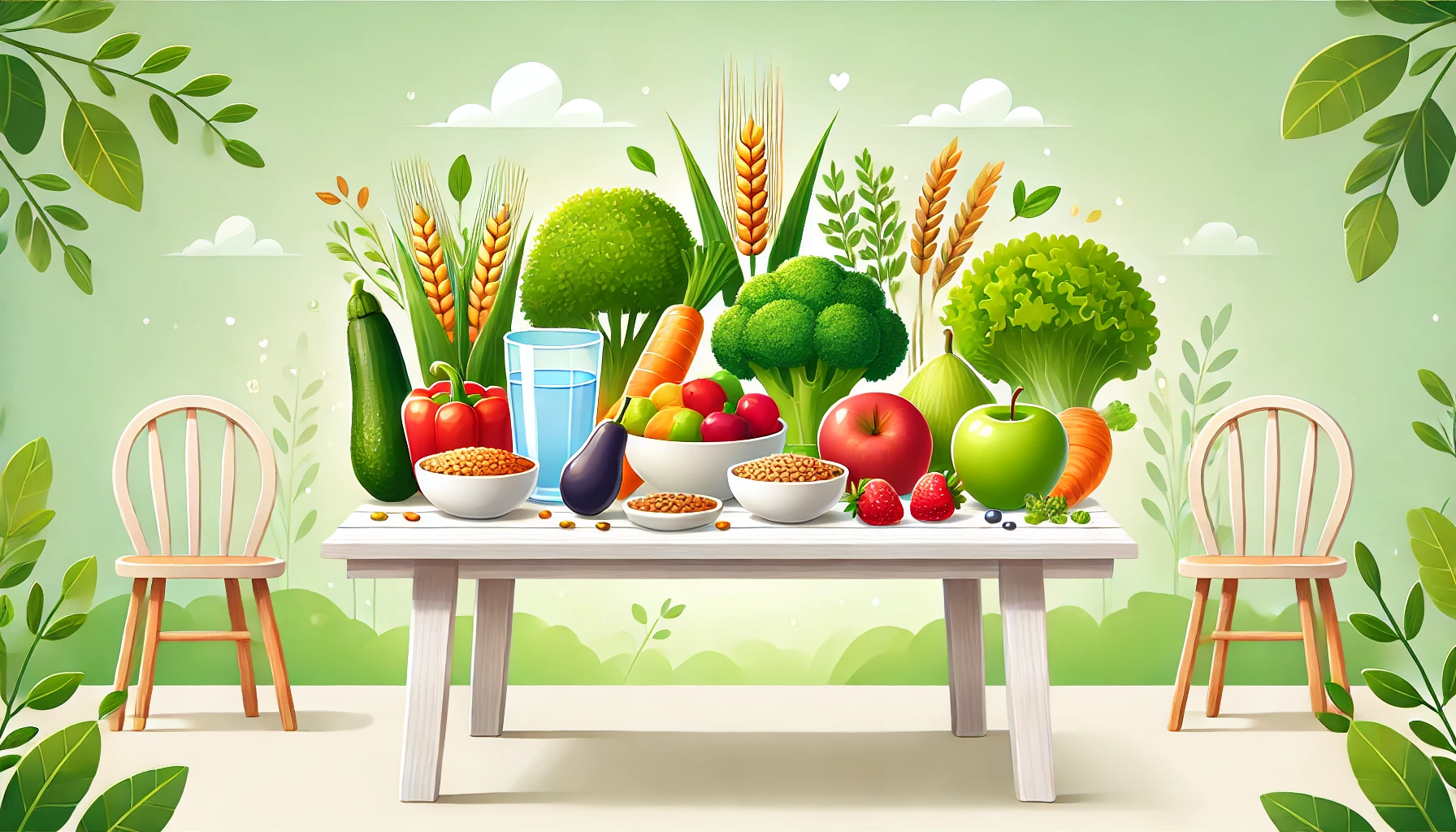 Nutrisi dan gaya hidup sehat Alt text