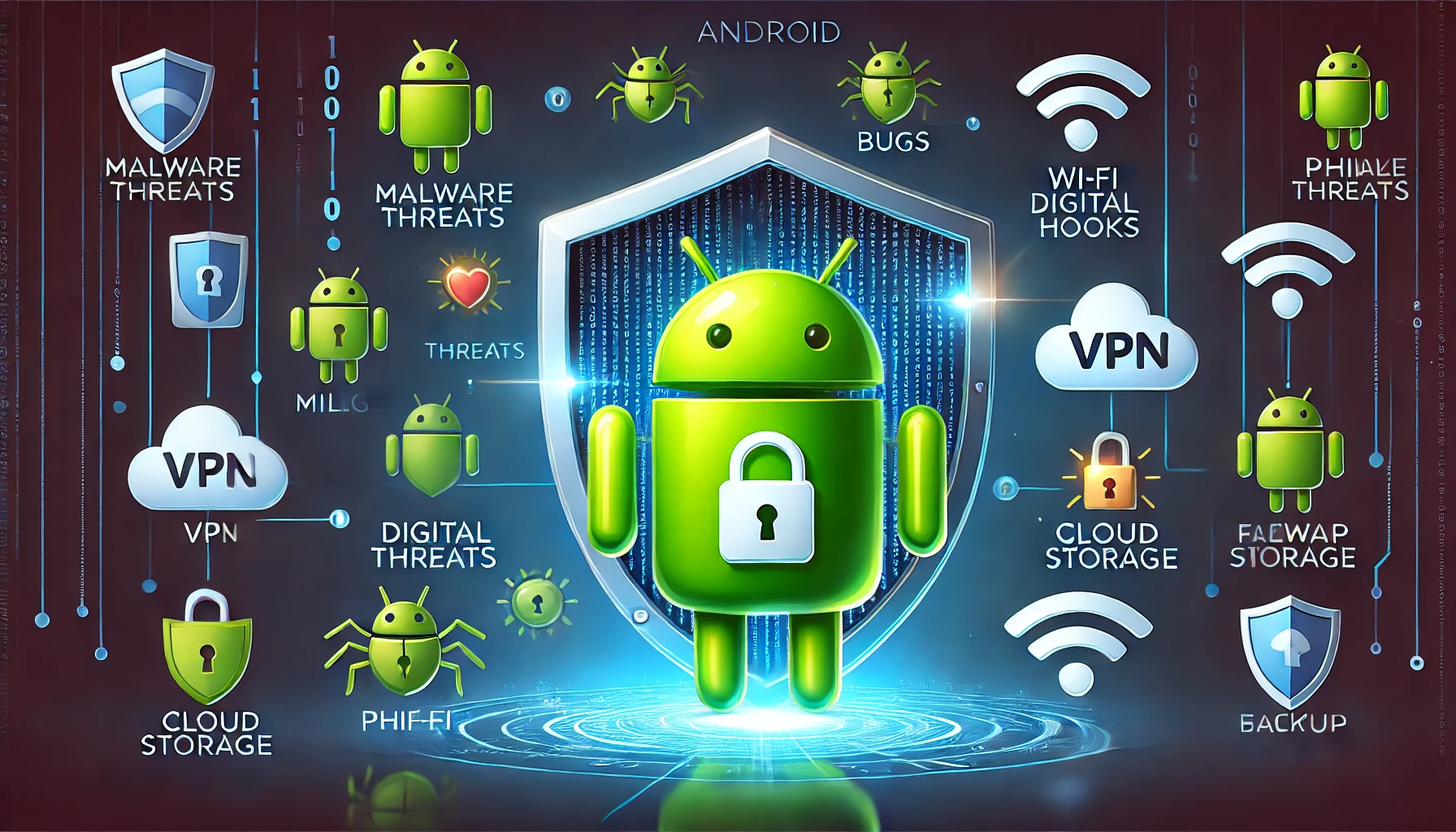 Keamanan dan Privasi Android Alt text