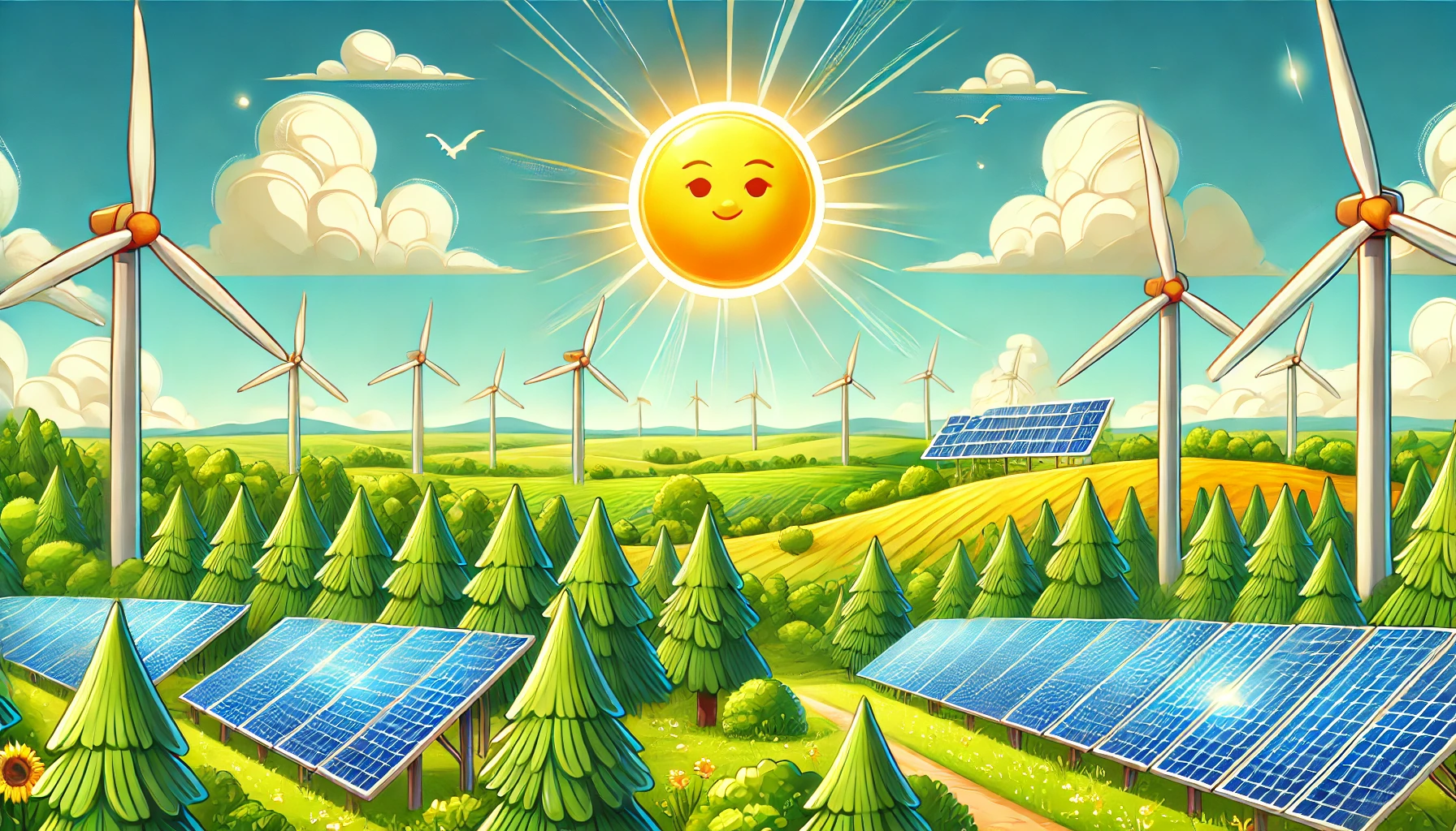 Teknologi Energi Terbarukan untuk Lingkungan Alt text